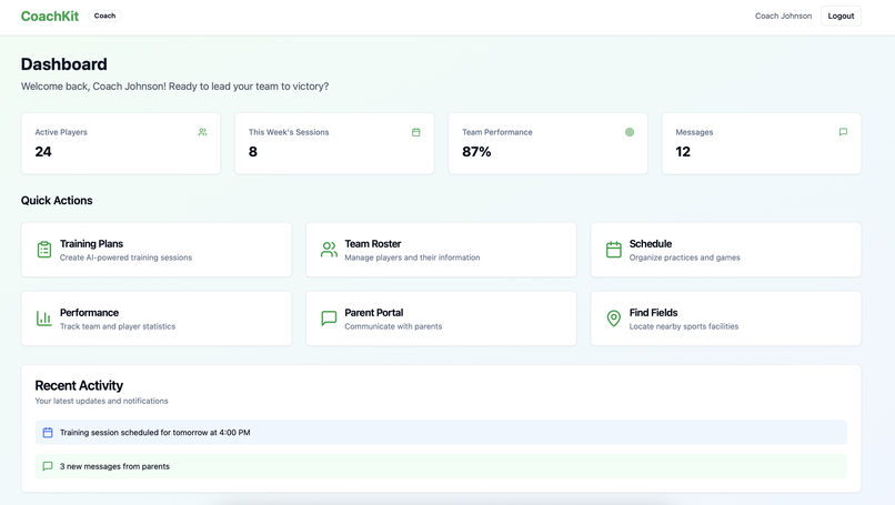 CoachKit – screenshot 3