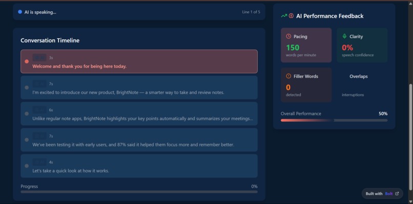 RehearseMe – screenshot 2