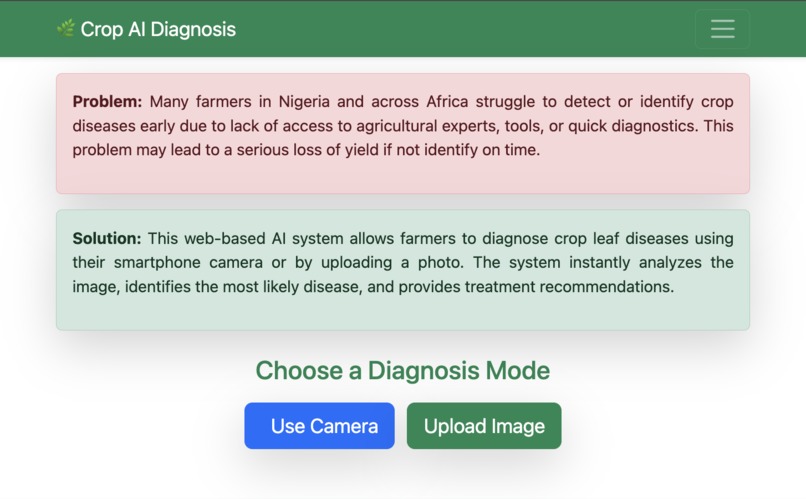AI Crop Disease Identifier – screenshot 1
