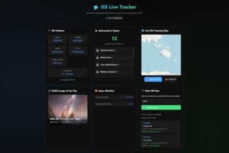 ISS Live Tracker