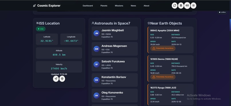 Cosmic Explorer – screenshot 2
