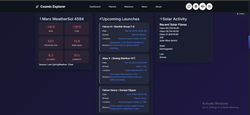 Cosmic Explorer – screenshot 1