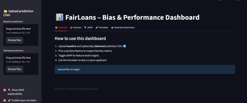 FairLoans– Debiasing Loan Approval Models for Responsible AI – screenshot 3
