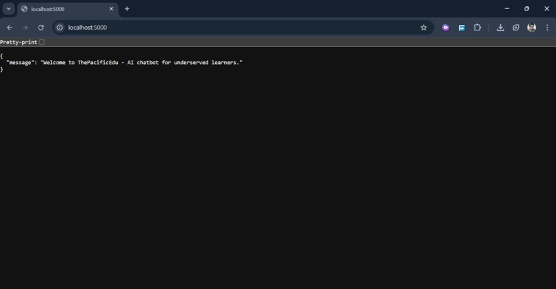 ThePacificEdu – AI Chatbot for Underserved Learners – screenshot 1