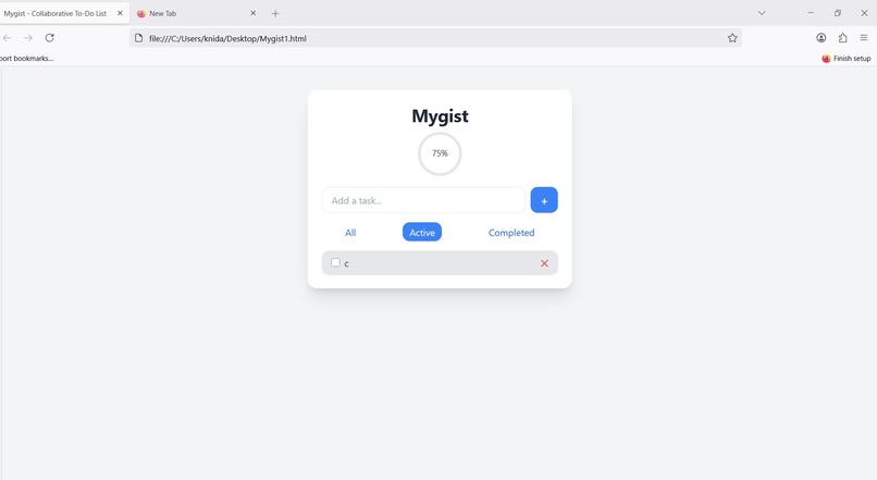 Mygist – screenshot 2