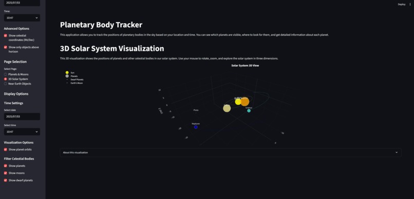 Space Object Browser (SOB) – screenshot 4