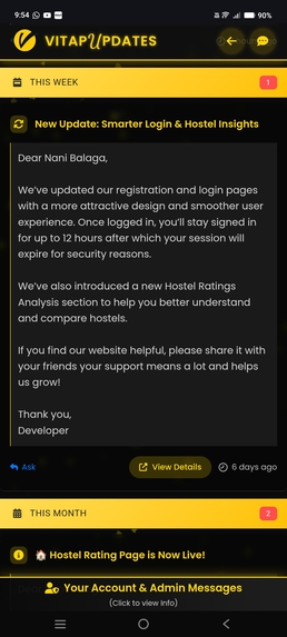 VITAP UPDATES  – screenshot 11
