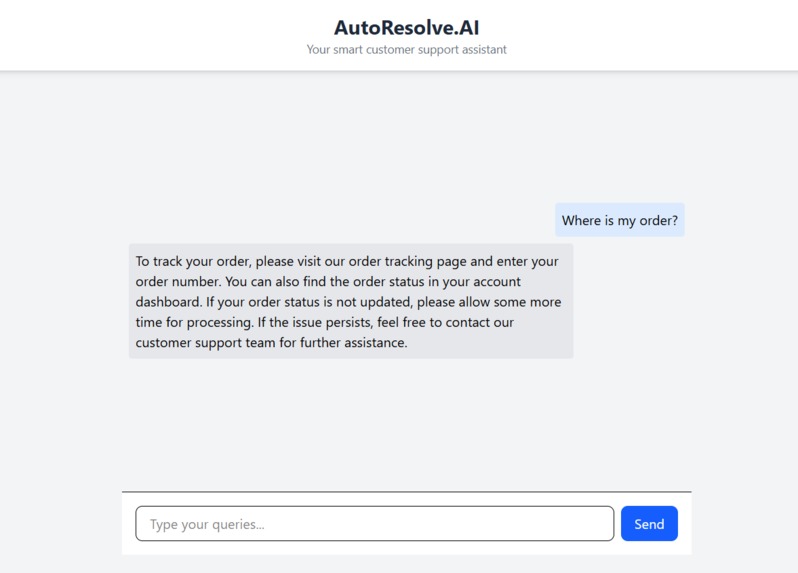 AutoResolve.AI – screenshot 1