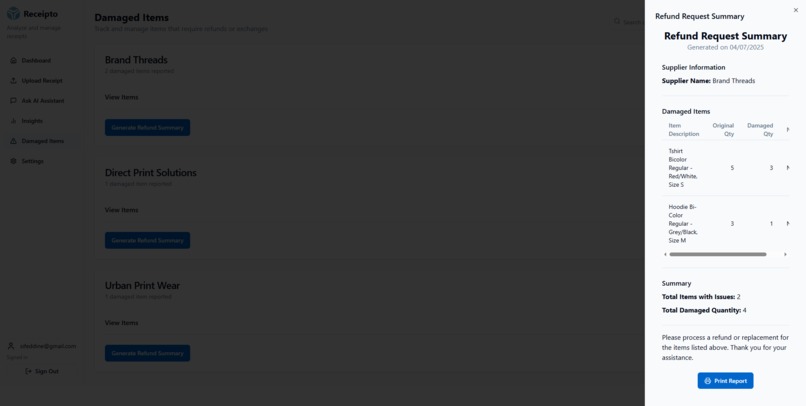 Receipto – screenshot 7