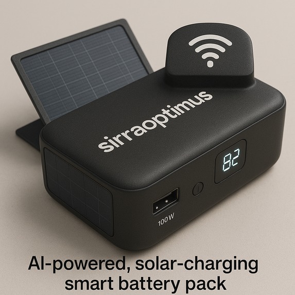 Smart, solar-powered battery intelligence optimized with AI  – screenshot 1