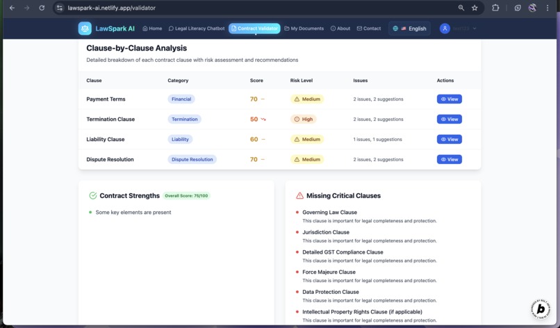 LawSparkAI – screenshot 4