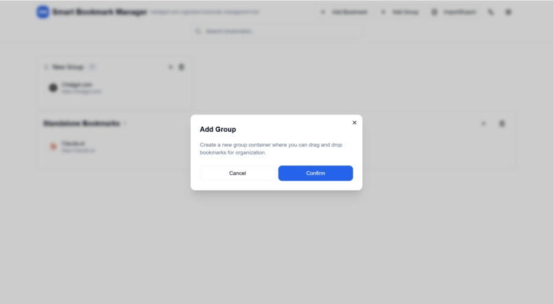 Smart Bookmark Manager – screenshot 3