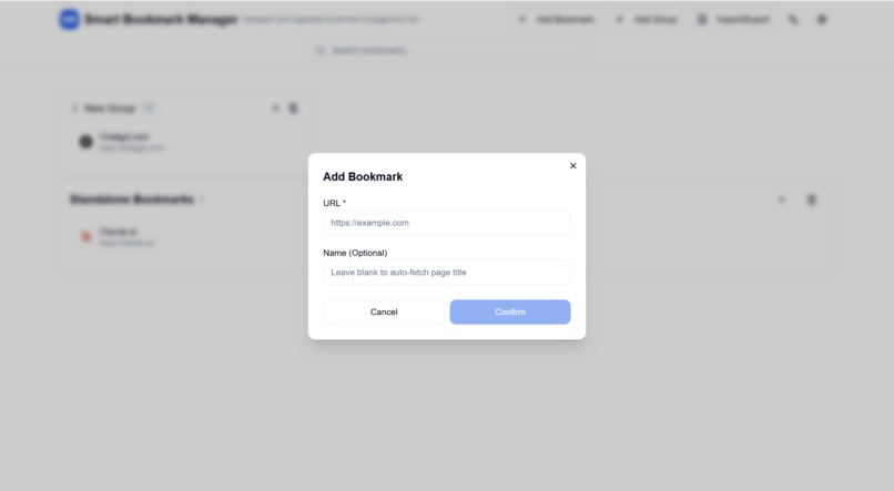 Smart Bookmark Manager – screenshot 4