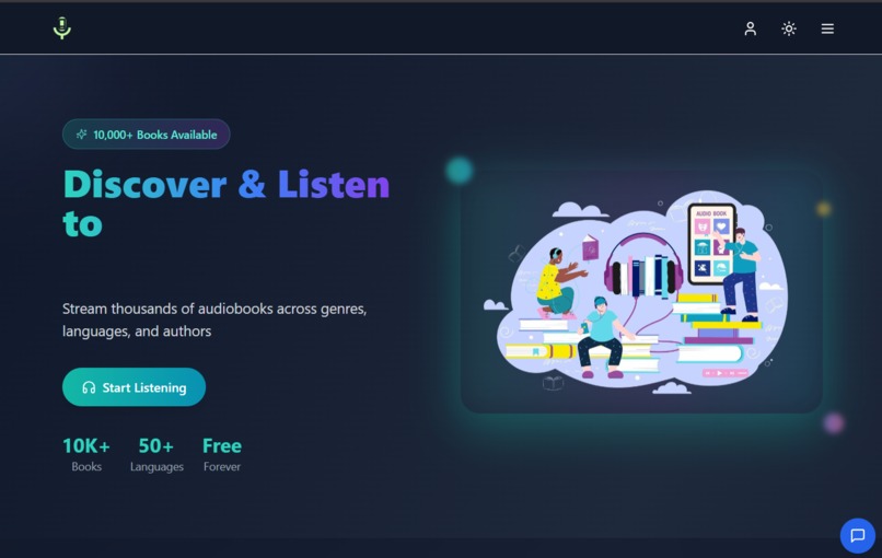 BookRadio – screenshot 1
