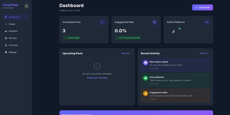 ChapChap: Social Media Management, Supercharged – screenshot 11