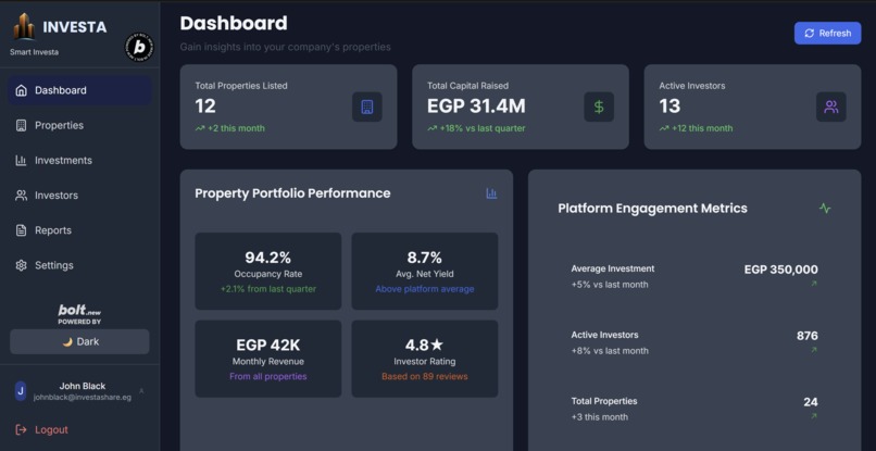 Investa Share – screenshot 2