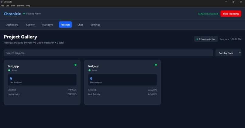 Chronicle - AI-Powered Activity Intelligence Platform – screenshot 12