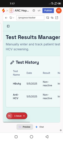ANC HepCare Connect  – screenshot 1