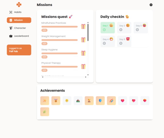 AI-Powered Habit Builder for a Healthier Generation – screenshot 5