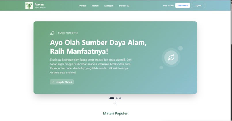 Papua Mandiri – screenshot 2