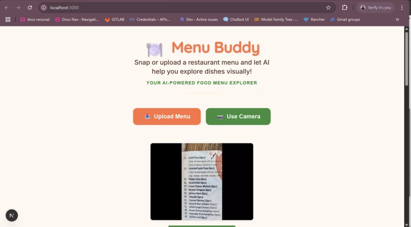 Menu Buddy – screenshot 3