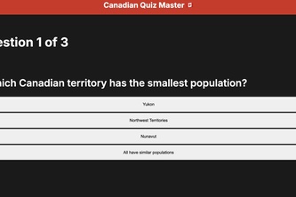 Canadian Quiz Master
