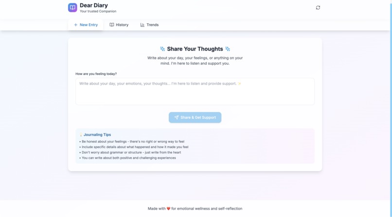 Dear Diary – screenshot 1