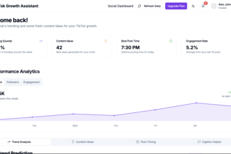 TikTok Growth Assistant