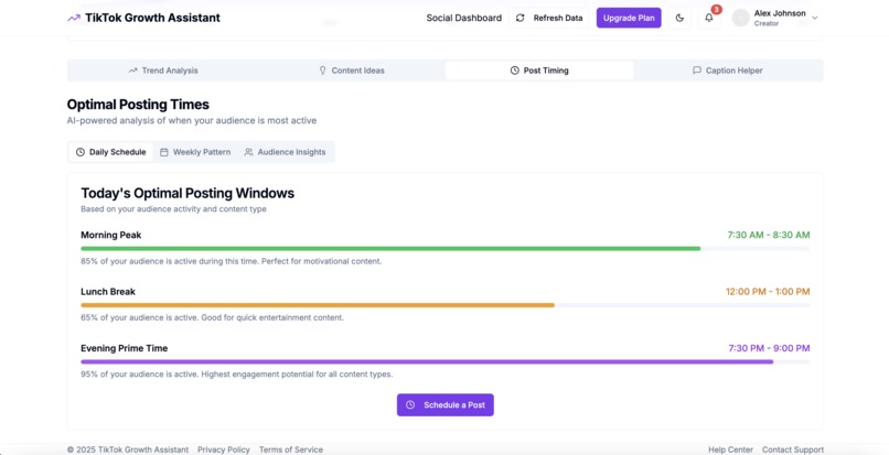 TikTok Growth Assistant – screenshot 4