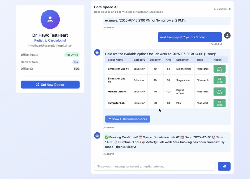 CareSpace – screenshot 1