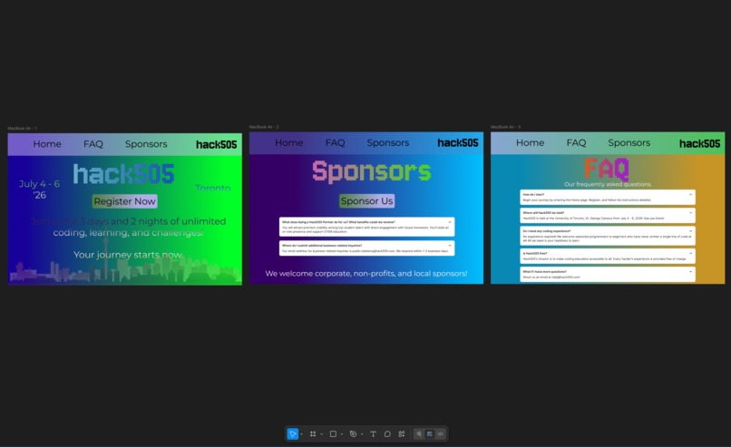 Microhack Portfolio @ Hack404 – screenshot 1