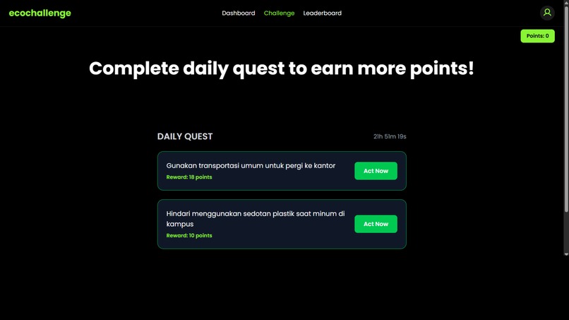 Eco Challenge – screenshot 2