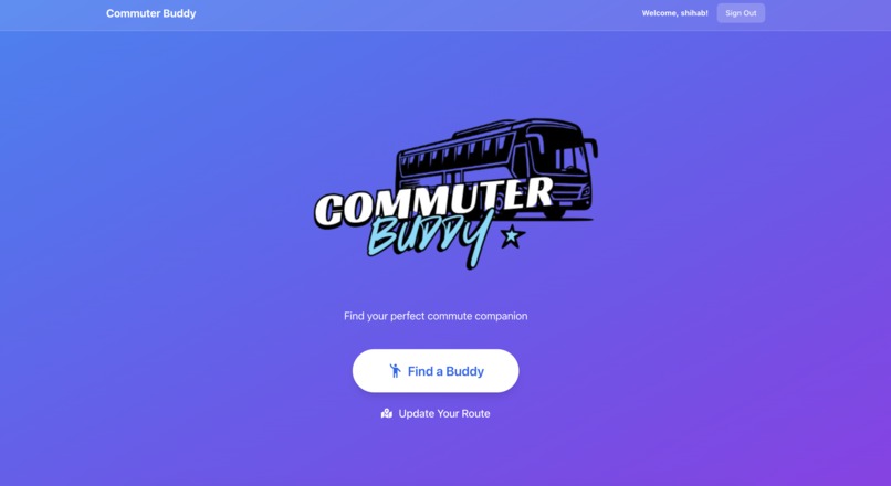 CommuterBuddy – screenshot 1