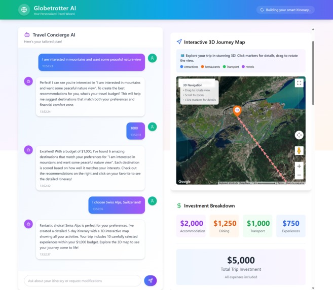 Globetrotter AI – screenshot 4