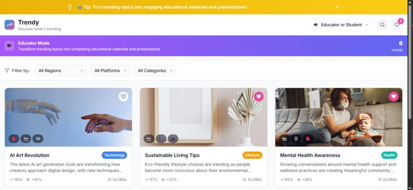 Trendy – screenshot 3