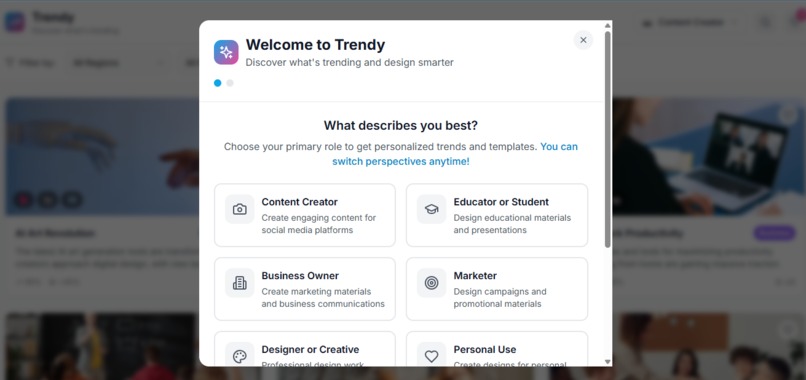 Trendy – screenshot 1
