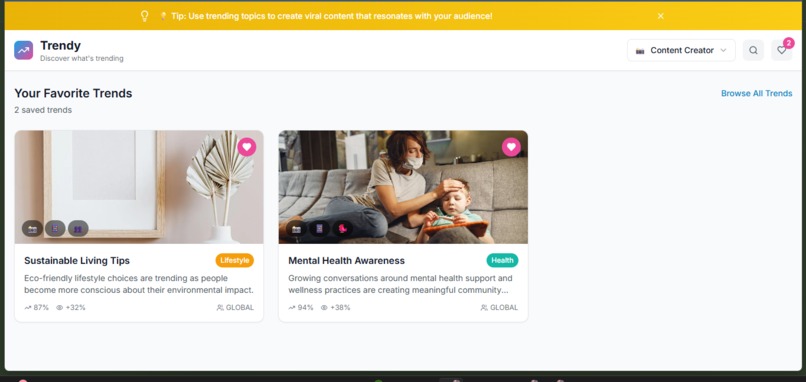Trendy – screenshot 4