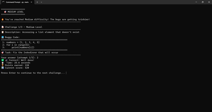 DebugQuest – screenshot 2