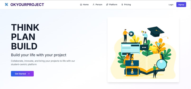 Okyourproject – screenshot 1
