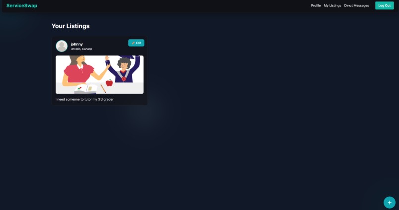 ServiceSwap – screenshot 1