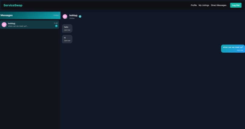 ServiceSwap – screenshot 2