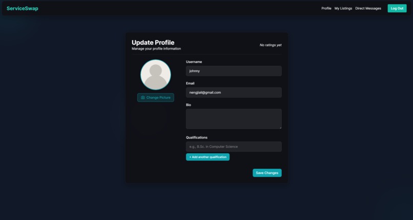ServiceSwap – screenshot 3