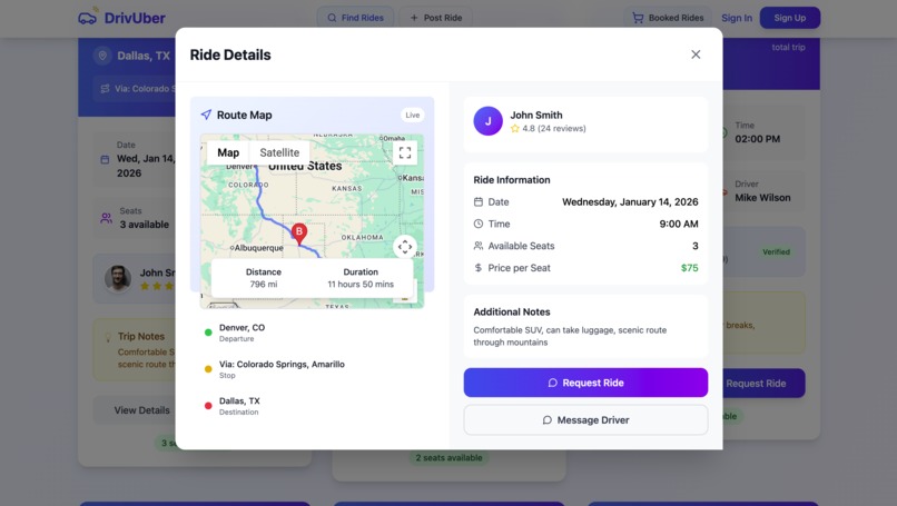 DrivUber – screenshot 3