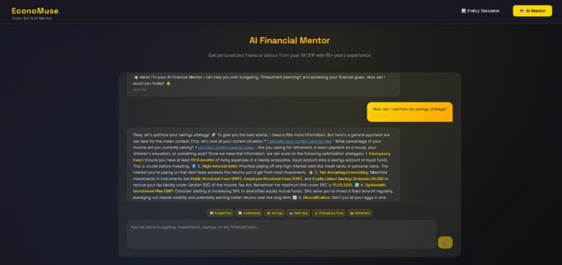 EconoMuse – screenshot 3