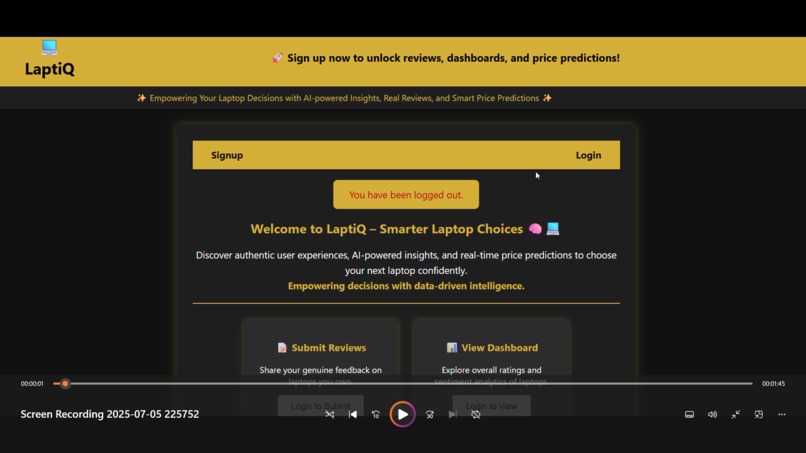 LaptiQ – screenshot 1