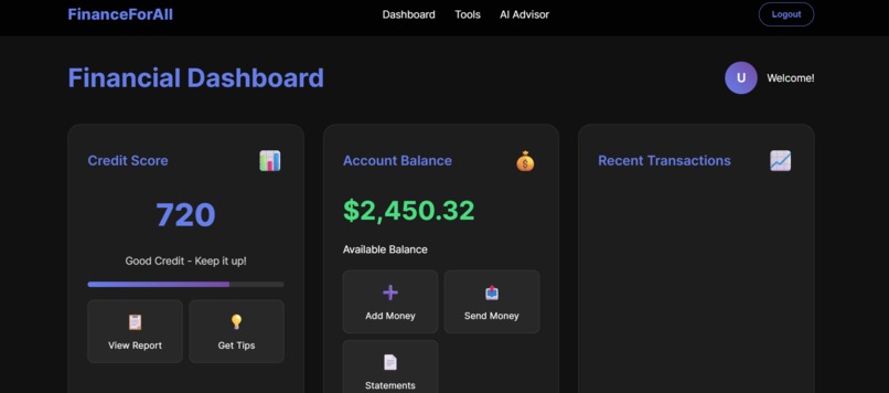 FinanceForAll – screenshot 3