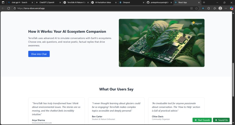TerraTalk – screenshot 2
