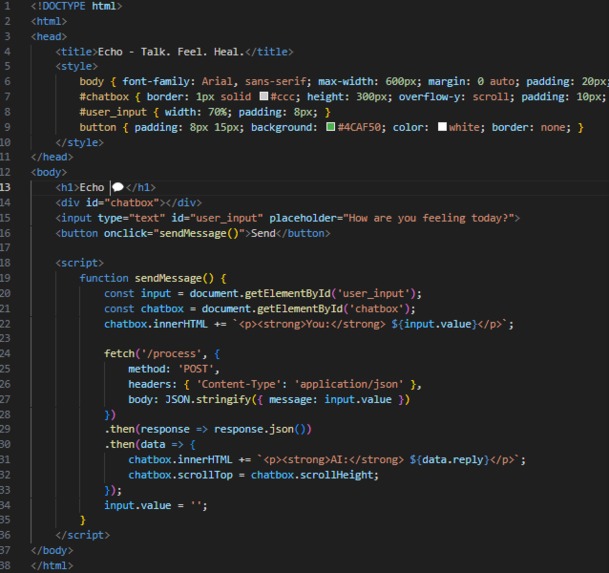 Echo – screenshot 3