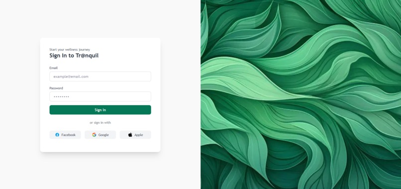 Tr@nquil – screenshot 1