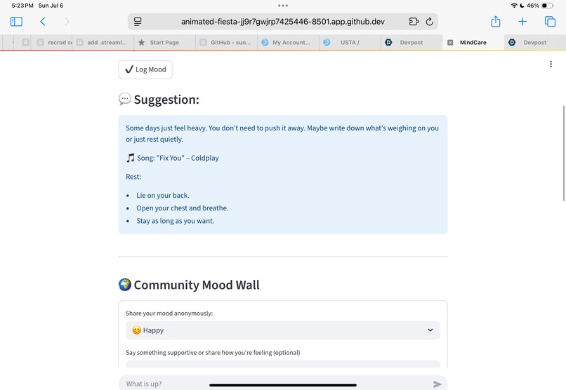 MindCare – screenshot 3
